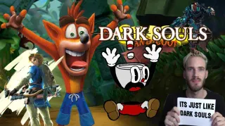 The Dark Souls of "X" (It's Just Like Dark Souls) meme card, rare rarity