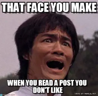The Face You Make meme card, common rarity