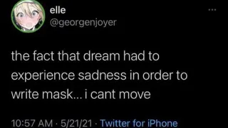The Fact That Dream Had to Experience Sadness / Stop No. Bo No meme card, common rarity