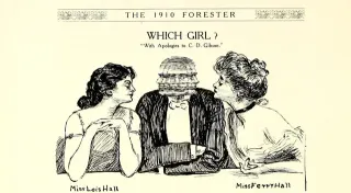 The Forester "Which Girl" meme card, common rarity
