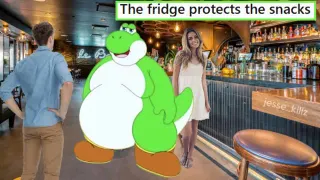Carte meme The Fridge Protects the Snacks, rareté commune