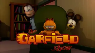 The Garfield Show meme card, common rarity