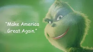 The Grinch Poster Parodies meme card, common rarity