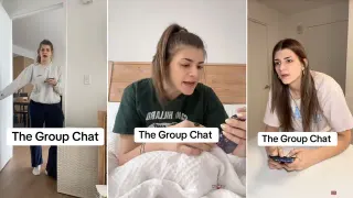 The Group Chat TikToks by @ThatGirlSydJo meme card, common rarity