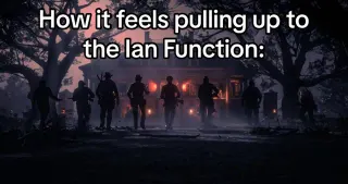 The Ian Function meme card, common rarity