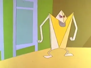 The Infamous Paper Doll Man meme card, common rarity