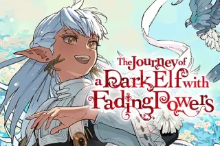 The Journey of a Dark Elf with Fading Powers meme card, common rarity