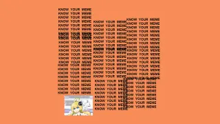 The Life Of Pablo Album Cover Parodies meme card, common rarity