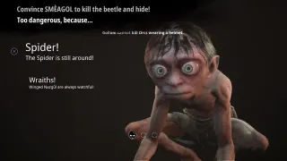 The Lord of the Rings: Gollum (Video Game) meme card, common rarity