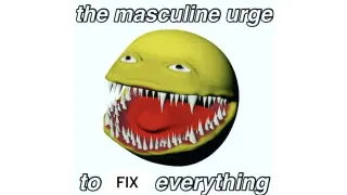 The Masculine Urge meme card, common rarity