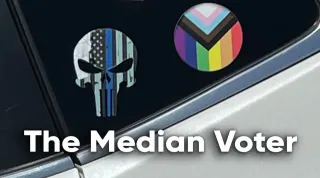 The Median Voter meme card, common rarity