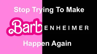 "The Next Barbenheimer?" Attempts meme card, common rarity