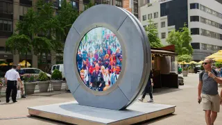 Carte meme The Portal / Dublin to New York City Portal, rareté commune