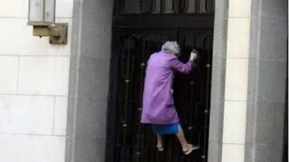 The Queen Has Breached Containment meme card, common rarity