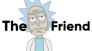 The Rick Friend meme card, common rarity