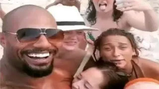 The Rock Brasileiro meme card, common rarity