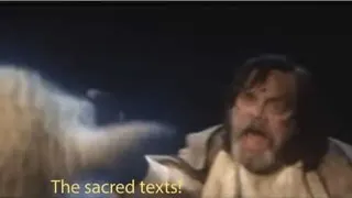 The Sacred Texts meme card, rare rarity