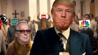 The Trumpsman meme card, common rarity