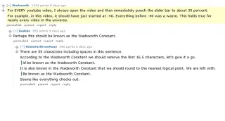 The Wadsworth Constant meme card, epic rarity