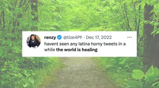 The World Is Healing meme card, common rarity