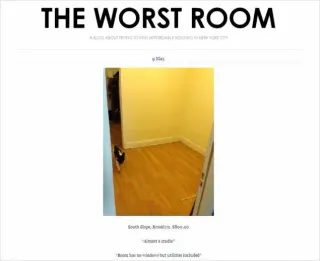 The Worst Room meme card, common rarity