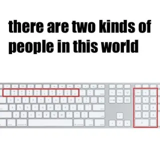 There Are Two Types of People meme card, rare rarity