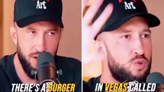 There's a Burger in Vegas meme card, common rarity