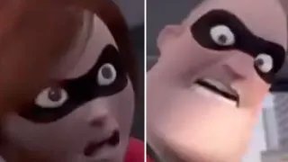 There's Shrimp on Sale at the Next Exit / The Incredibles Love Shrimp meme card, common rarity