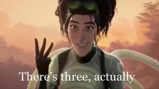 There's Three Actually meme card, common rarity
