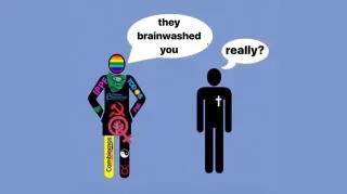 They Brainwashed You meme card, common rarity
