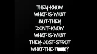 Carte meme They Know What Is What But They Don’t Know What Is What They Just Strut, rareté commune