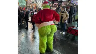 Thicc Grinch meme card, common rarity