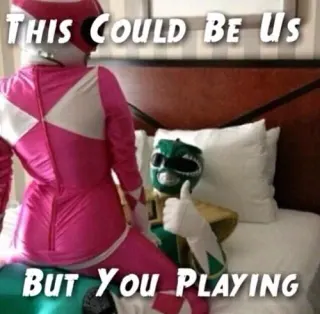 This Could Be Us But You Playing meme card, epic rarity