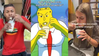 This Ice Cream Tastes Weird meme card, common rarity