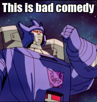 Carte meme This is Bad Comedy!, rareté commune