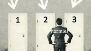 Three Doors meme card, common rarity