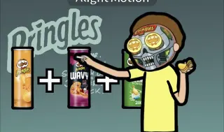 Three Layer Dip Stack meme card, common rarity