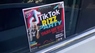 TikTok Rizz Party meme card, rare rarity