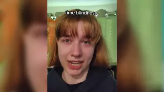 Carte meme Time Blindness Girl, rareté commune
