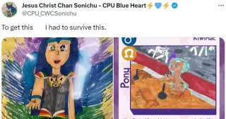 To Get This, I Had to Survive This meme card, common rarity