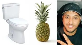 Carte meme Toilettes, ananas, Nasdas, rareté épique