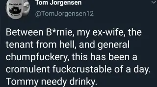 Tommy Needy Drinky meme card, rare rarity
