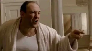 Carte meme Tony Soprano’s « In This House, Columbus Is A Hero, End Of Story! », rareté commune