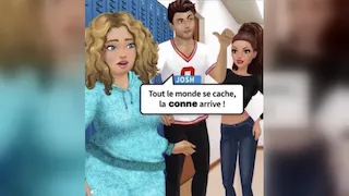 Tout le monde se cache, la conne arrive ! meme card, common rarity