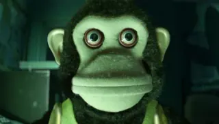 Carte meme Toy Story 3 Cymbal Monkey, rareté commune