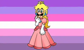 Carte meme Trans Luigi, rareté commune