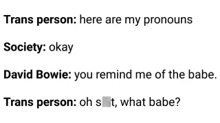 Carte meme Trans People: I’m Trans, rareté commune