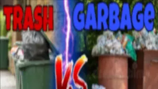 Trash vs. Garbage meme card, common rarity