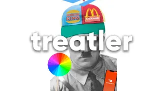 Treatler meme card, rare rarity
