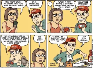 Trigger the Libs meme card, rare rarity